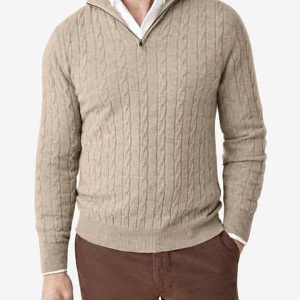 Luca Faloni Cashmere Zip-Up