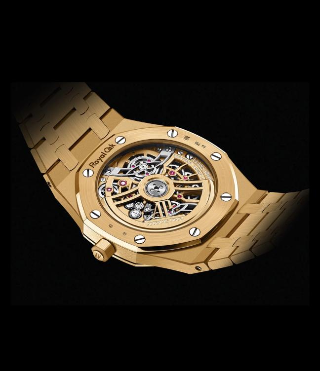 Audemars Piguet Royal Oak "Jumbo" Extra-thin Openworked Back