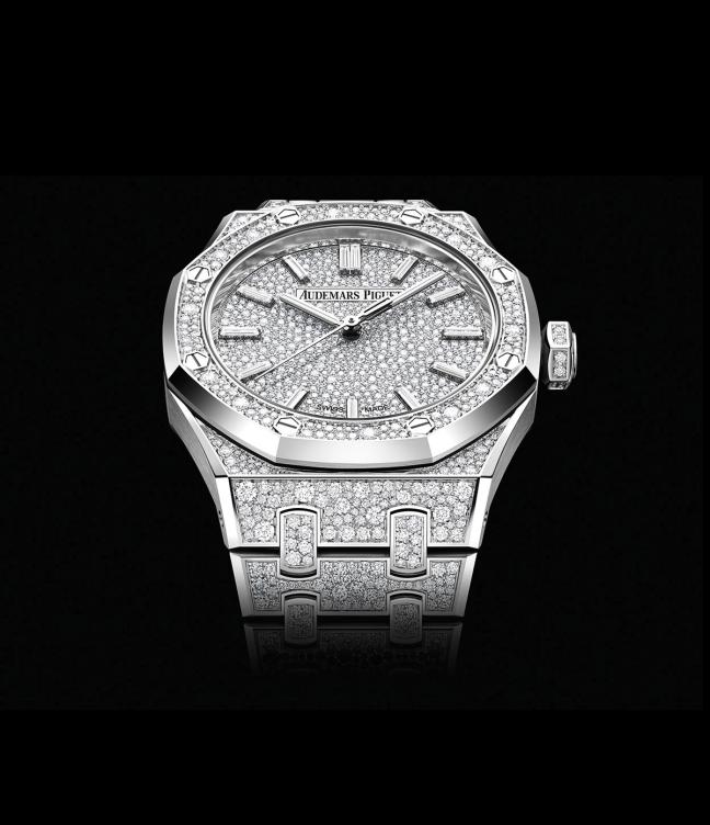 Audemars Piguet Royal Oak Selfwinding Watchface 18-carat white gold