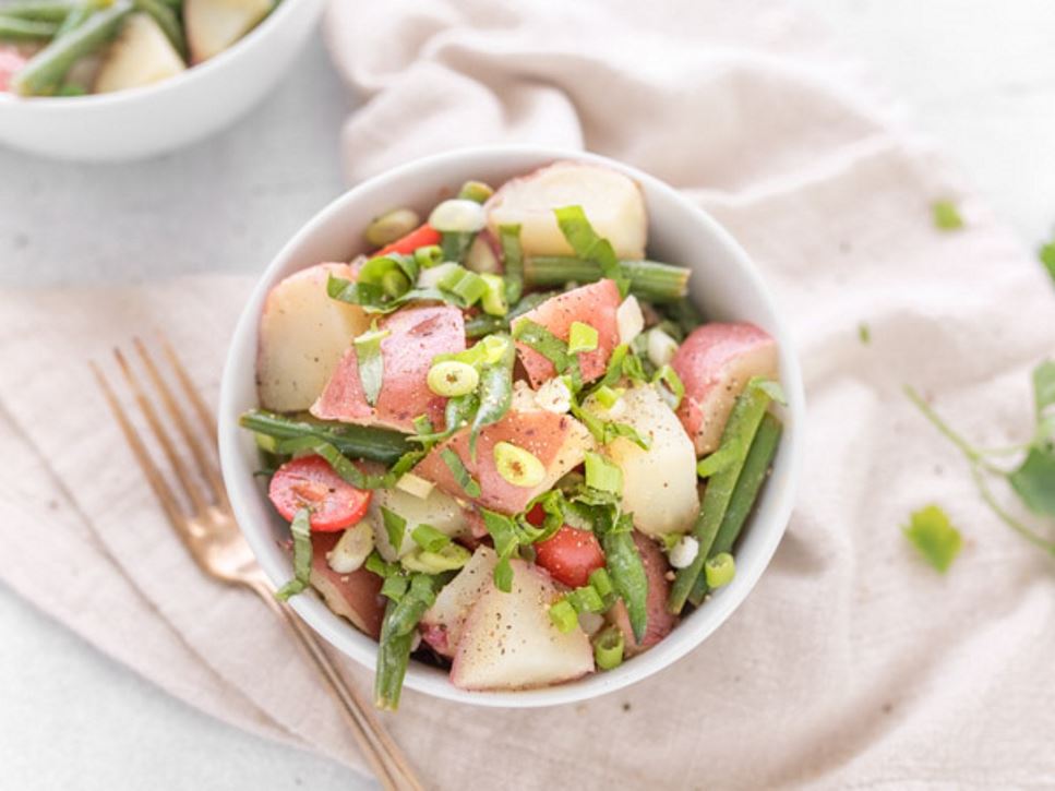 Red Potato Salad With Green Beans And Tomatoes Recipe