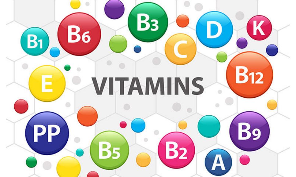 vitamins drawing