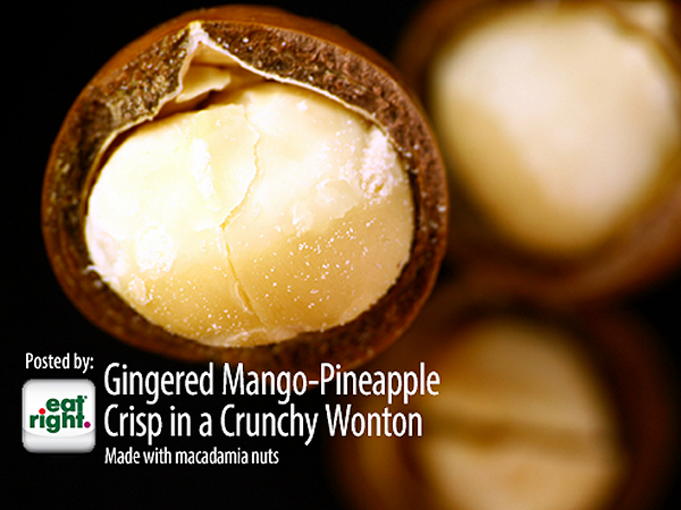 Gingered Mango Pineapple Wonton