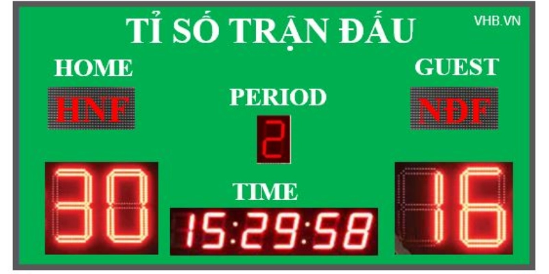 Quy Định Về Bảng Tỷ Số, Cột Cờ Trong Sân